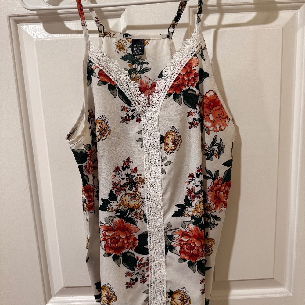 Floral Tank Top